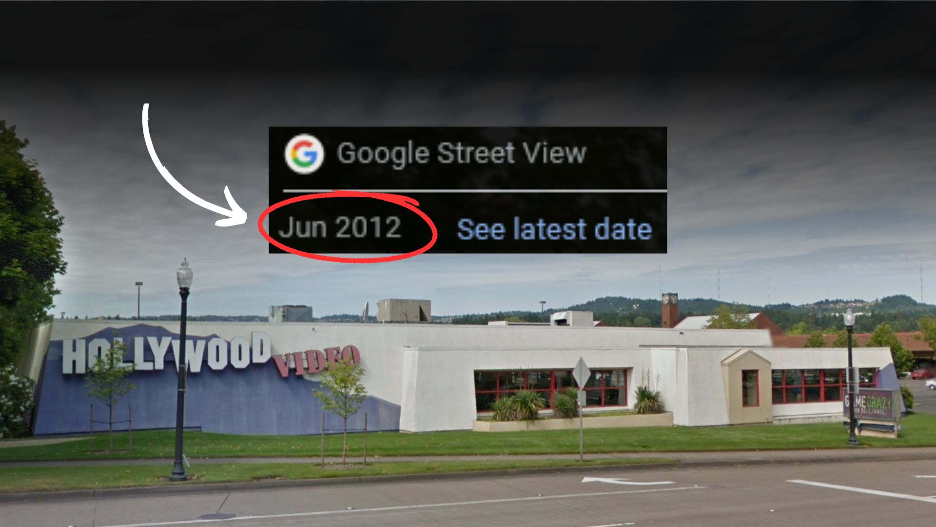 Google Street view vintage mode