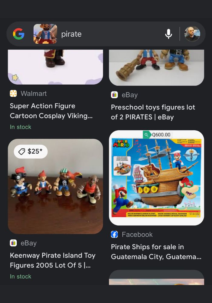 Keenway pirate google lens results